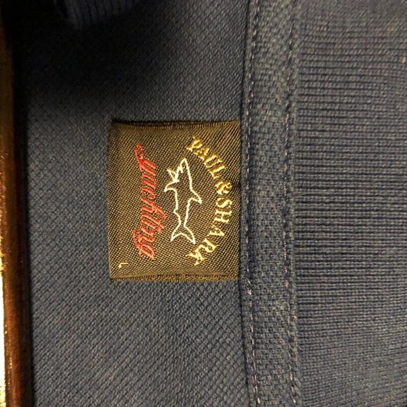 Paul & Shark Blue Polo Shirt - Picture 3 of 3